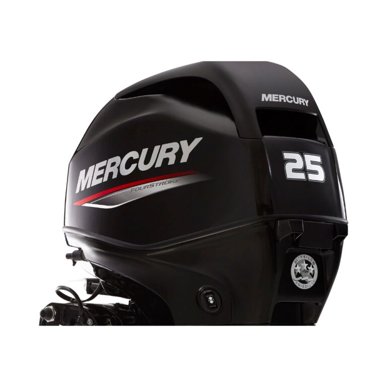 Mercury Outboard 25 HP with Power Trim, Electric Start