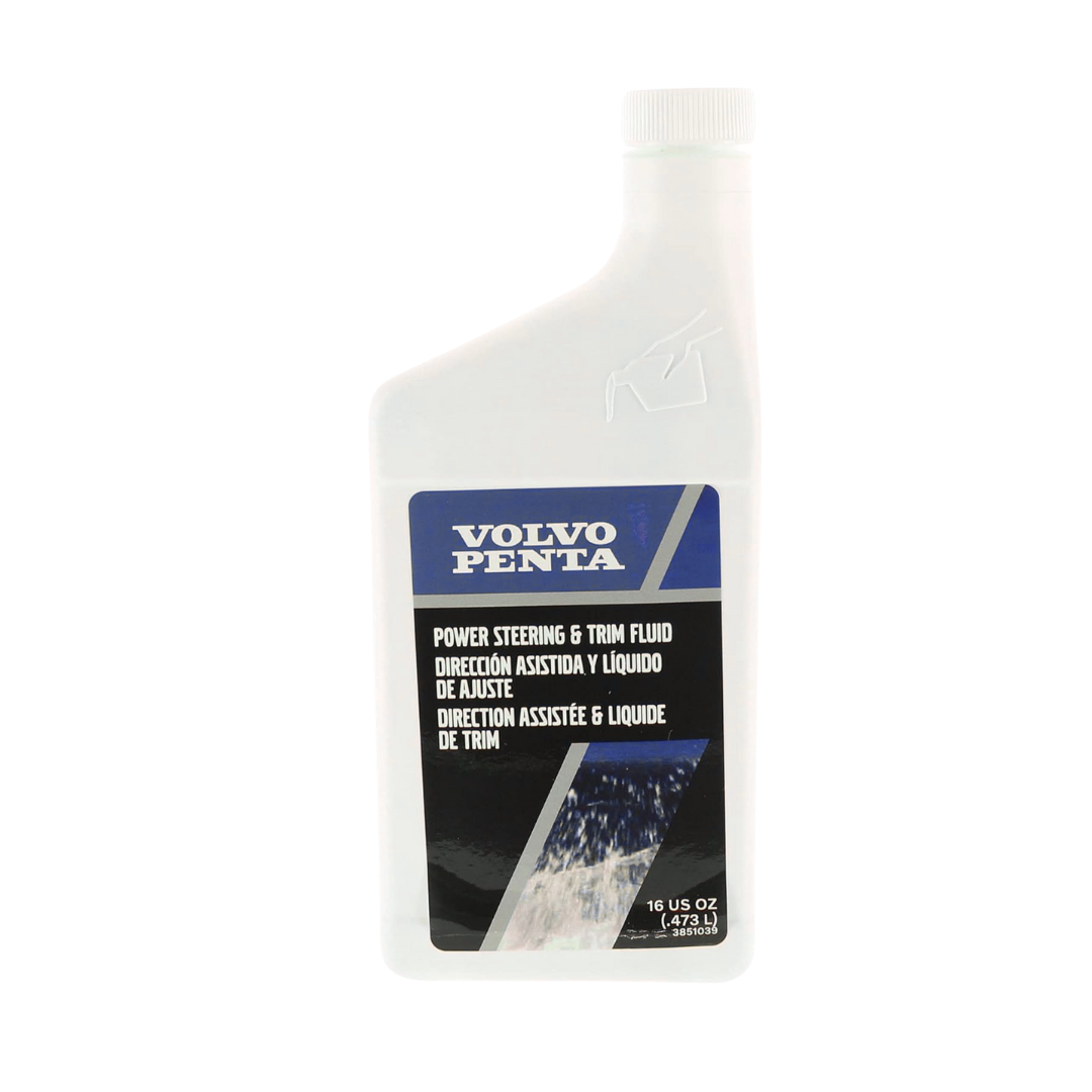 Lubricant, fluid, trim & steering | 12x16 oz 1 3851039 VOLVO PENTA POWER STEERING AND TRIM FLUID