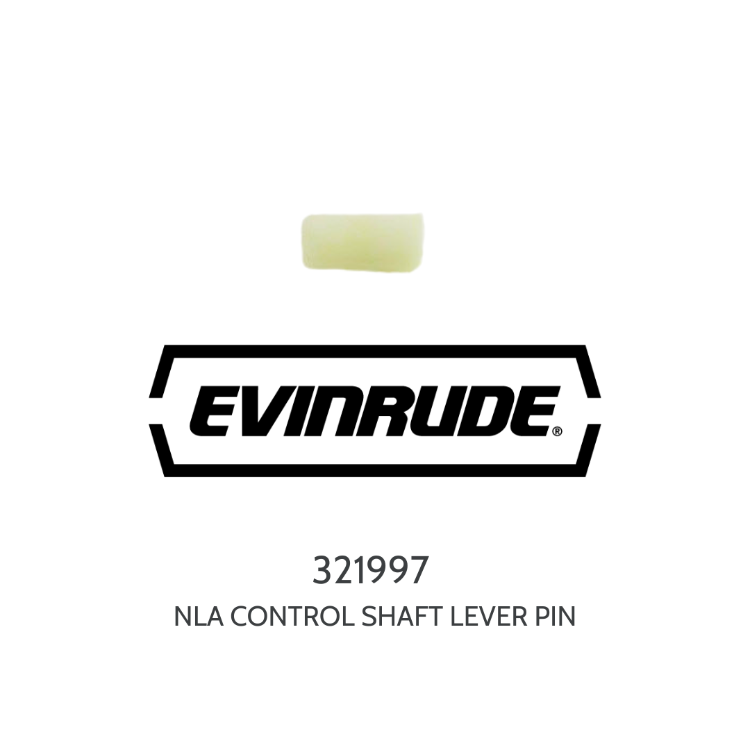 PIN, Control shaft lever 1 321997 NLA CONTROL SHAFT LEVER PIN