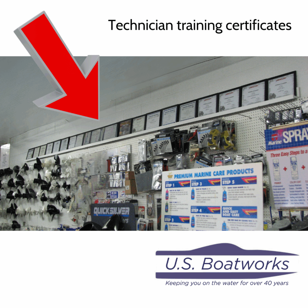 What to look for when choosing a Boat Mechanic 5 Certificates