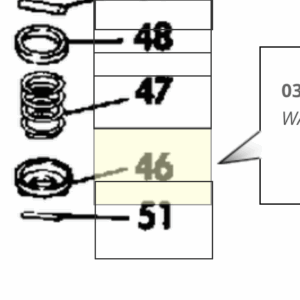 303327 WASHER EVINRUDE JOHNSON