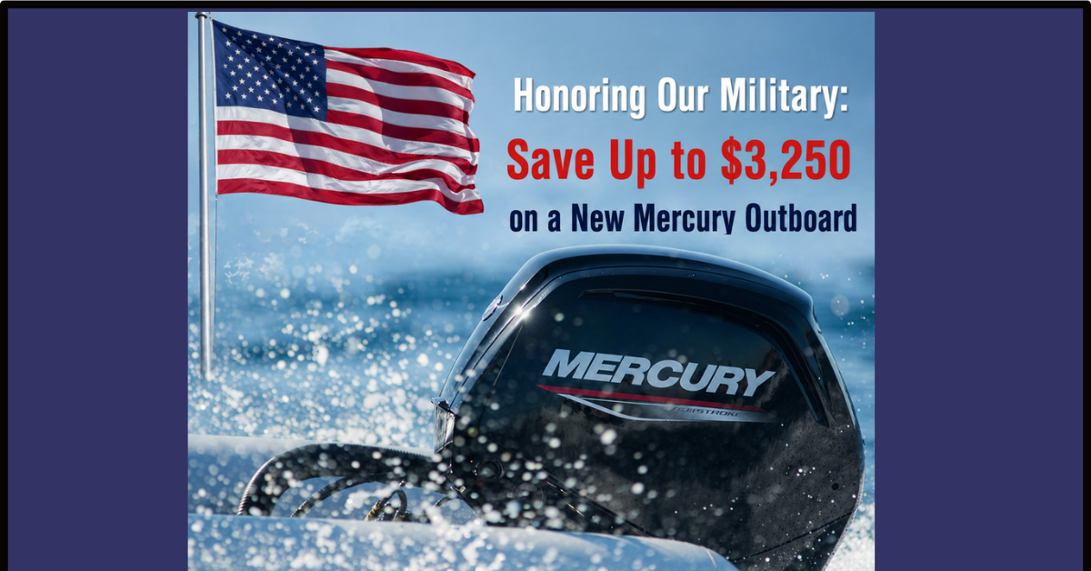 Mercury Military Discount Promo